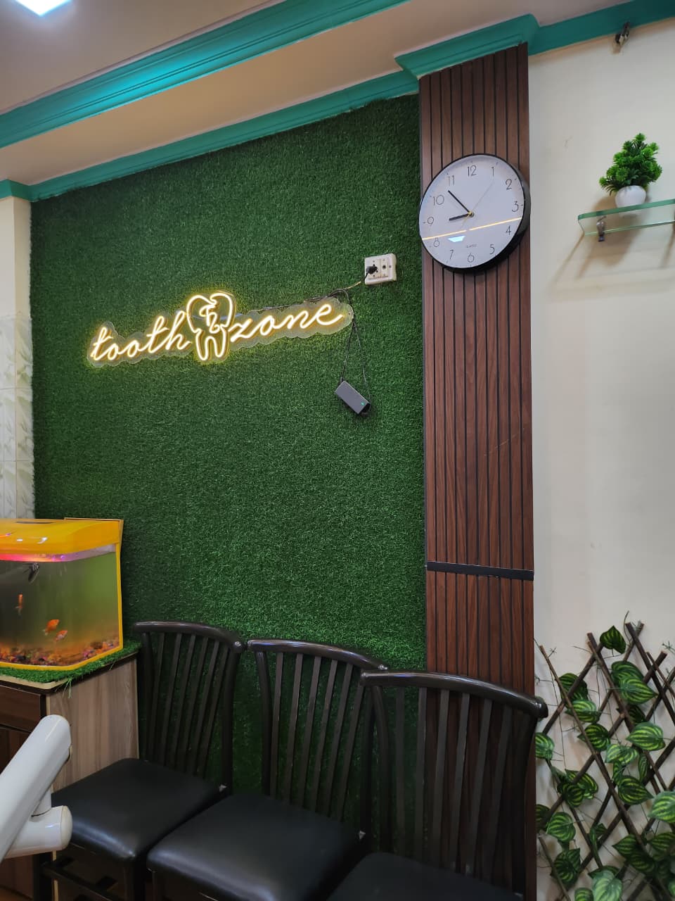Tooth Zone Waiting Area Neon Sign